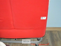 Rood opvouwbed - afbeelding 2 van  3