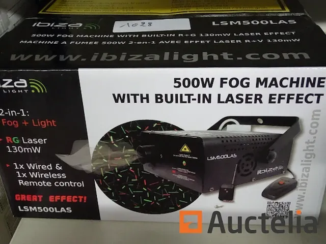 Rookmachine ibiza lsm500las - afbeelding 1 van  6