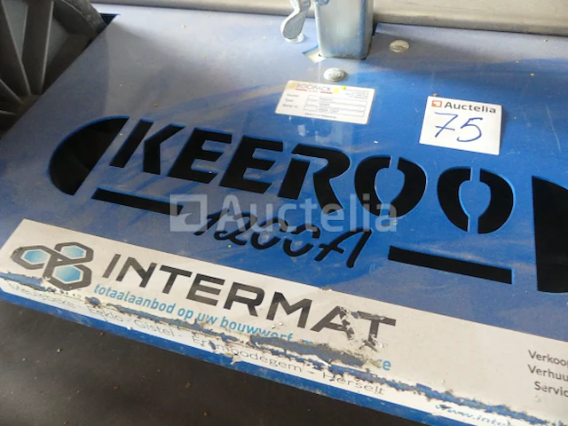 Roopack keeroo 1200 een vloer equalizer - afbeelding 6 van  6