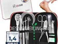 Rosaw manicure & pedicureset, 10-delige nagelverzorgingsset - afbeelding 1 van  1