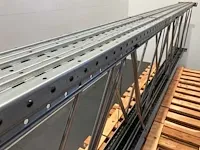 Rosss palletstelling ligger 7410mm , hoogte 6000mm , diepte 1100mm , 5 niveaus, occasie - afbeelding 2 van  5