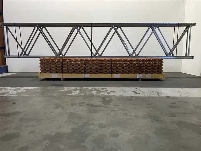Rosss palletstelling ligger 7410mm , hoogte 6000mm , diepte 1100mm , 5 niveaus, occasie - afbeelding 5 van  5