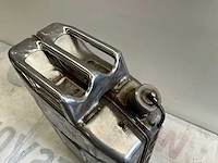 Rostfrei metalen jerrycan rvs - afbeelding 2 van  2