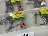 Rotadriil houtbopuwschroef 6 x 60 torx 40 stuks - afbeelding 1 van  3