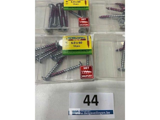 Rotadriil houtbopuwschroef 6 x 60 torx 40 stuks - afbeelding 3 van  3