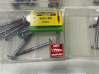 Rotadriil houtbopuwschroef 6 x 60 torx 40 stuks - afbeelding 3 van  3