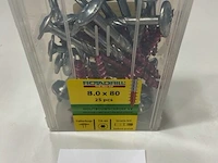 Rotadriil houtbopuwschroef 8x80 torx 25 stuks - afbeelding 1 van  3