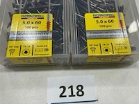 Rotadril vlonderschroef 5 x 60 mm 200 stuks - afbeelding 1 van  3