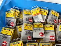 Rotadrill diverse schroeven rvs & messing (100x) - afbeelding 2 van  6