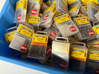 Rotadrill diverse schroeven rvs & messing (100x) - afbeelding 5 van  6