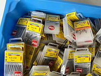 Rotadrill diverse schroeven rvs & messing (100x) - afbeelding 2 van  6