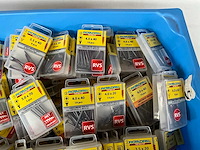 Rotadrill diverse schroeven rvs & messing (100x) - afbeelding 3 van  6