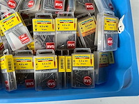 Rotadrill diverse schroeven rvs & messing (100x) - afbeelding 4 van  6