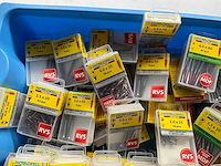 Rotadrill diverse schroeven rvs, messing en verzinkt (100x) - afbeelding 2 van  6