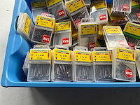 Rotadrill diverse schroeven rvs, messing en verzinkt (100x) - afbeelding 5 van  6