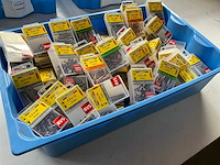 Rotadrill diverse schroeven rvs, messing en verzinkt (100x) - afbeelding 6 van  6