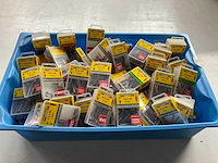 Rotadrill diverse schroeven rvs, messing en verzinkt (100x) - afbeelding 1 van  6