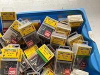 Rotadrill diverse schroeven rvs, messing en verzinkt (100x) - afbeelding 3 van  6