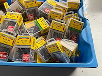 Rotadrill diverse schroeven rvs, messing en verzinkt (100x) - afbeelding 4 van  6