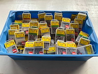 Rotadrill diverse schroeven rvs, messing en verzinkt (100x) - afbeelding 1 van  6