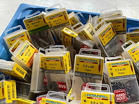 Rotadrill diverse schroeven rvs, messing en verzinkt (100x) - afbeelding 2 van  6