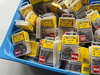 Rotadrill diverse schroeven rvs, messing en verzinkt (100x) - afbeelding 5 van  6