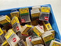 Rotadrill diverse schroeven rvs, messing en verzinkt (100x) - afbeelding 3 van  6