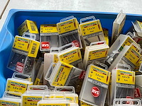 Rotadrill diverse schroeven rvs, messing en verzinkt (100x) - afbeelding 2 van  6