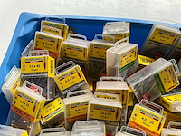 Rotadrill diverse schroeven rvs, messing en verzinkt (100x) - afbeelding 2 van  6