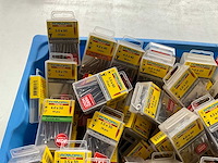 Rotadrill diverse schroeven rvs, messing en verzinkt (100x) - afbeelding 2 van  6