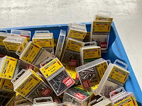 Rotadrill diverse schroeven rvs, messing en verzinkt (100x) - afbeelding 3 van  6