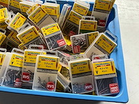 Rotadrill diverse schroeven rvs, messing en verzinkt (100x) - afbeelding 4 van  6