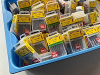 Rotadrill diverse schroeven rvs, messing en verzinkt (100x) - afbeelding 5 van  6