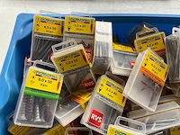 Rotadrill diverse schroeven rvs, messing en verzinkt (100x) - afbeelding 2 van  6