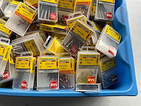 Rotadrill diverse schroeven rvs, messing en verzinkt (100x) - afbeelding 4 van  6