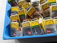 Rotadrill diverse schroeven rvs, messing en verzinkt (100x) - afbeelding 5 van  6