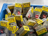 Rotadrill diverse schroeven rvs, messing en verzinkt (100x) - afbeelding 2 van  6