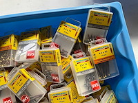 Rotadrill diverse schroeven rvs, messing en verzinkt (100x) - afbeelding 3 van  6