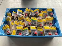 Rotadrill diverse schroeven rvs, messing en verzinkt (100x) - afbeelding 1 van  6