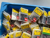 Rotadrill diverse schroeven rvs, messing en verzinkt (100x) - afbeelding 2 van  6