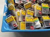 Rotadrill diverse schroeven rvs, messing en verzinkt (100x) - afbeelding 5 van  6