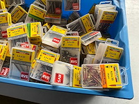 Rotadrill diverse schroeven rvs, messing en verzinkt (100x) - afbeelding 4 van  6