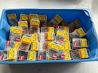 Rotadrill diverse schroeven rvs, messing en verzinkt (100x) - afbeelding 1 van  6