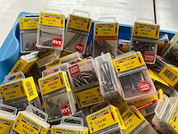 Rotadrill diverse schroeven rvs, messing en verzinkt (100x) - afbeelding 2 van  6