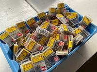 Rotadrill diverse schroeven rvs, messing en verzinkt (100x) - afbeelding 6 van  6