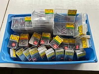 Rotadrill diverse schroeven rvs, messing en verzinkt (55x) - afbeelding 1 van  6