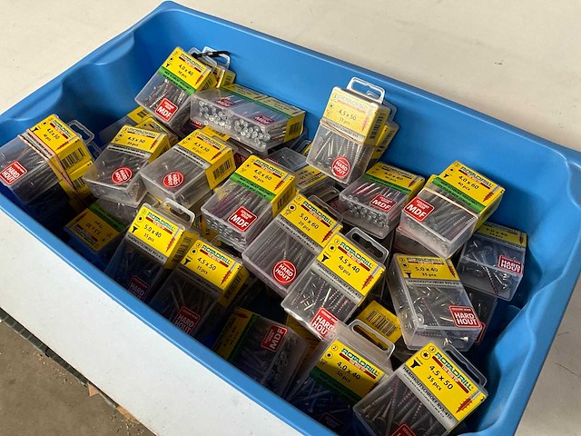 Rotadrill diverse schroeven rvs & verzinkt (50x) - afbeelding 6 van  6