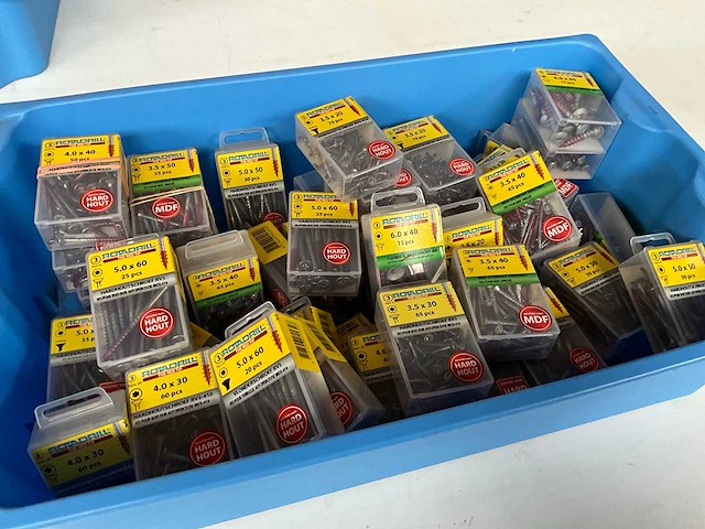 Rotadrill diverse schroeven rvs & verzinkt (50x) - afbeelding 6 van  6