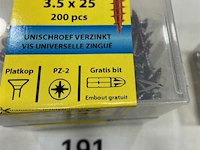 Rotadrill houtschroef pz-2 3,5 x 25 400 stuks - afbeelding 3 van  3