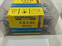 Rotadrill houtschroef pz-2 3,5 x 35 200 stuks - afbeelding 2 van  3